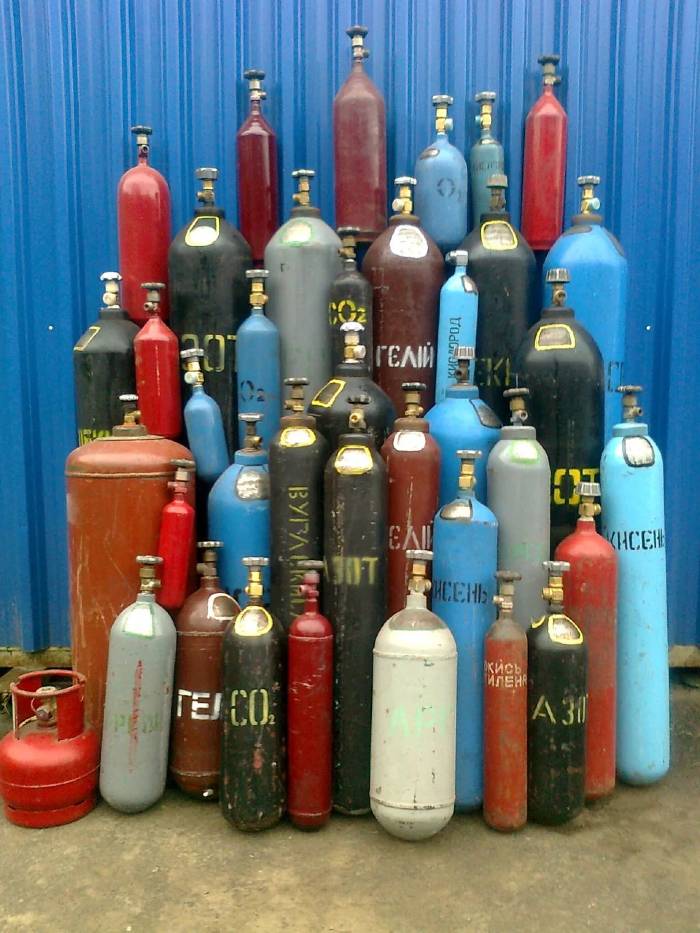 баллоны с газом