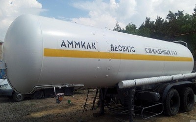Перевозка аммиака