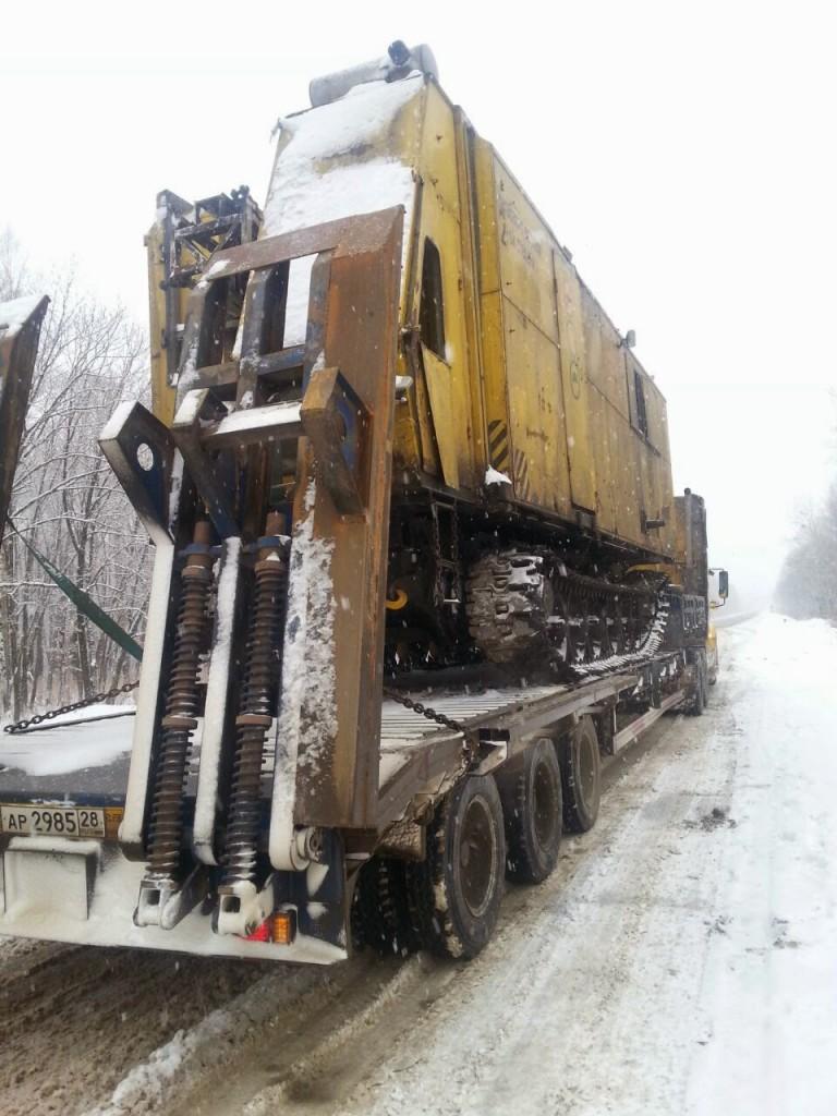 перевозка буровой установки