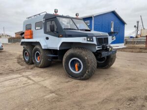 вездеход ТРЭКОЛ на месторождении